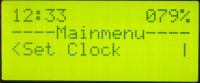 set clock